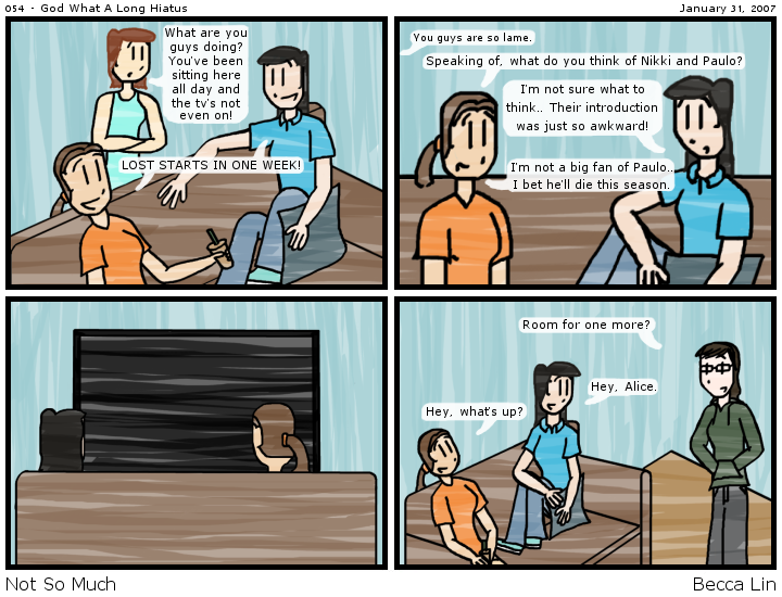 [Comic: 054 - God What A Long Hiatus]