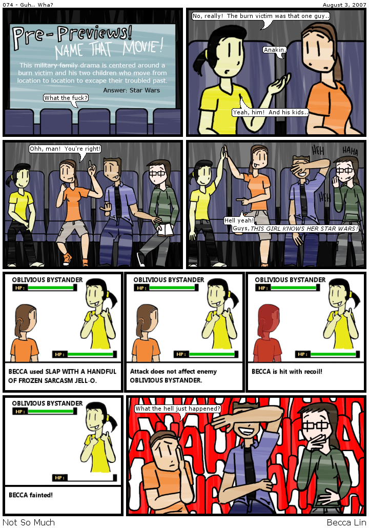 [Comic: 074 - Guh.. Wha?]