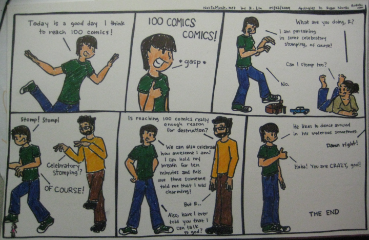 [Comic: 100 - DAAAAAAAAMN]