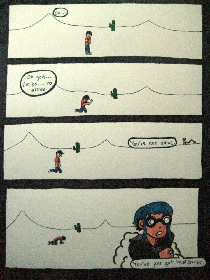 [Comic: 140 - Okay seriously no more Scott Pilgrim jokes.]